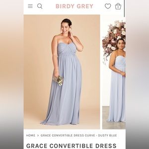 Birdy Grey Bridesmaid Dress Dusty Blue